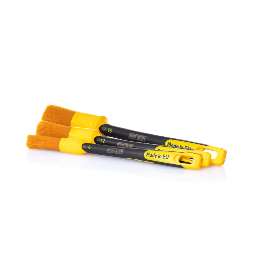 Work Stuff Detailing Brush Rubber ALBINO Orange - Various Sizes